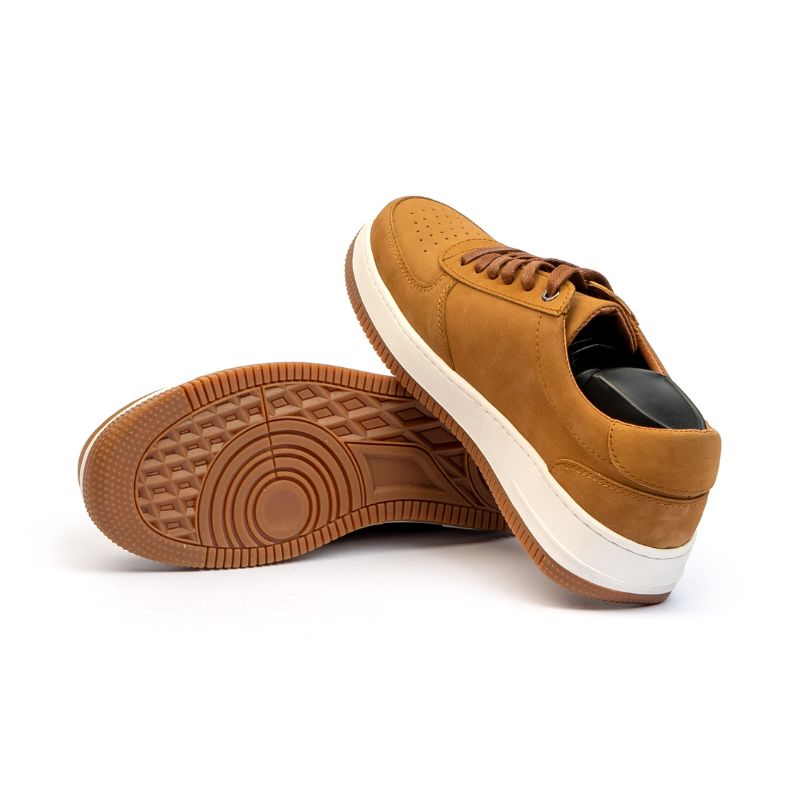 Basket Homme 005 - Nubuck Tabac