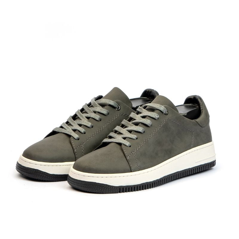 Basket Homme 022 - Nubuck Gris