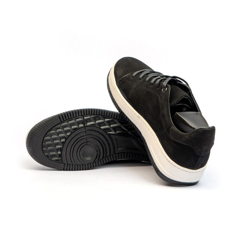 Basket Homme 022 - Nubuck Noir