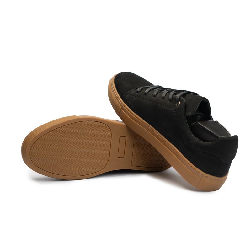 Basket Homme 006 - Nubuck Noir
