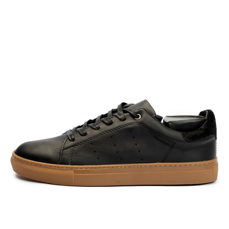 Basket Homme 006 - Cuir Noir - ST