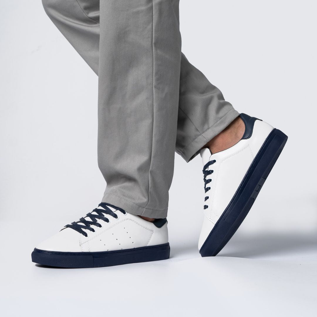 Basket Homme 006 - Cuir Blanc - SB
