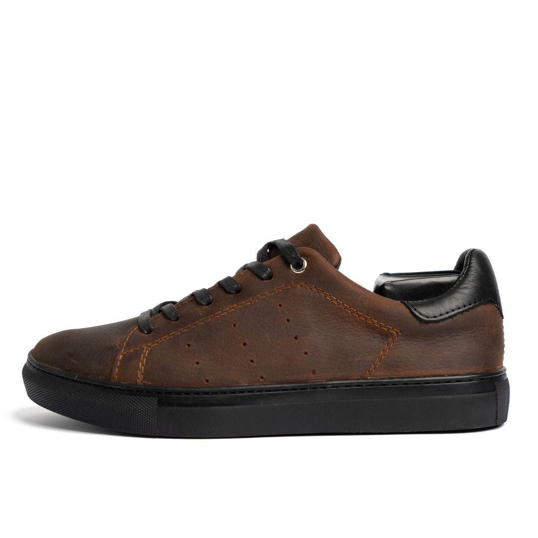 Basket Homme 006 - Cuir Marron