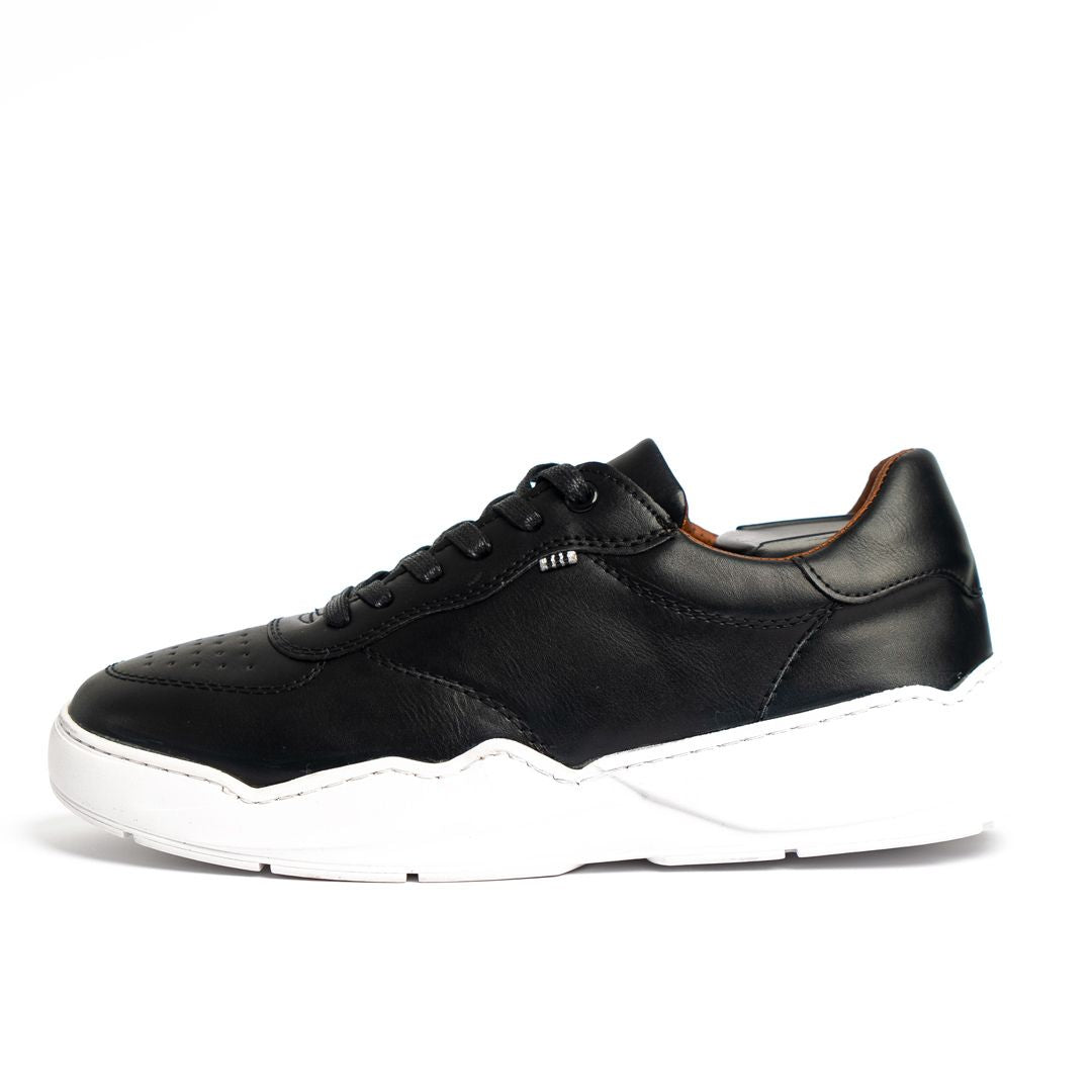 Basket Homme 018 - Cuir Noir