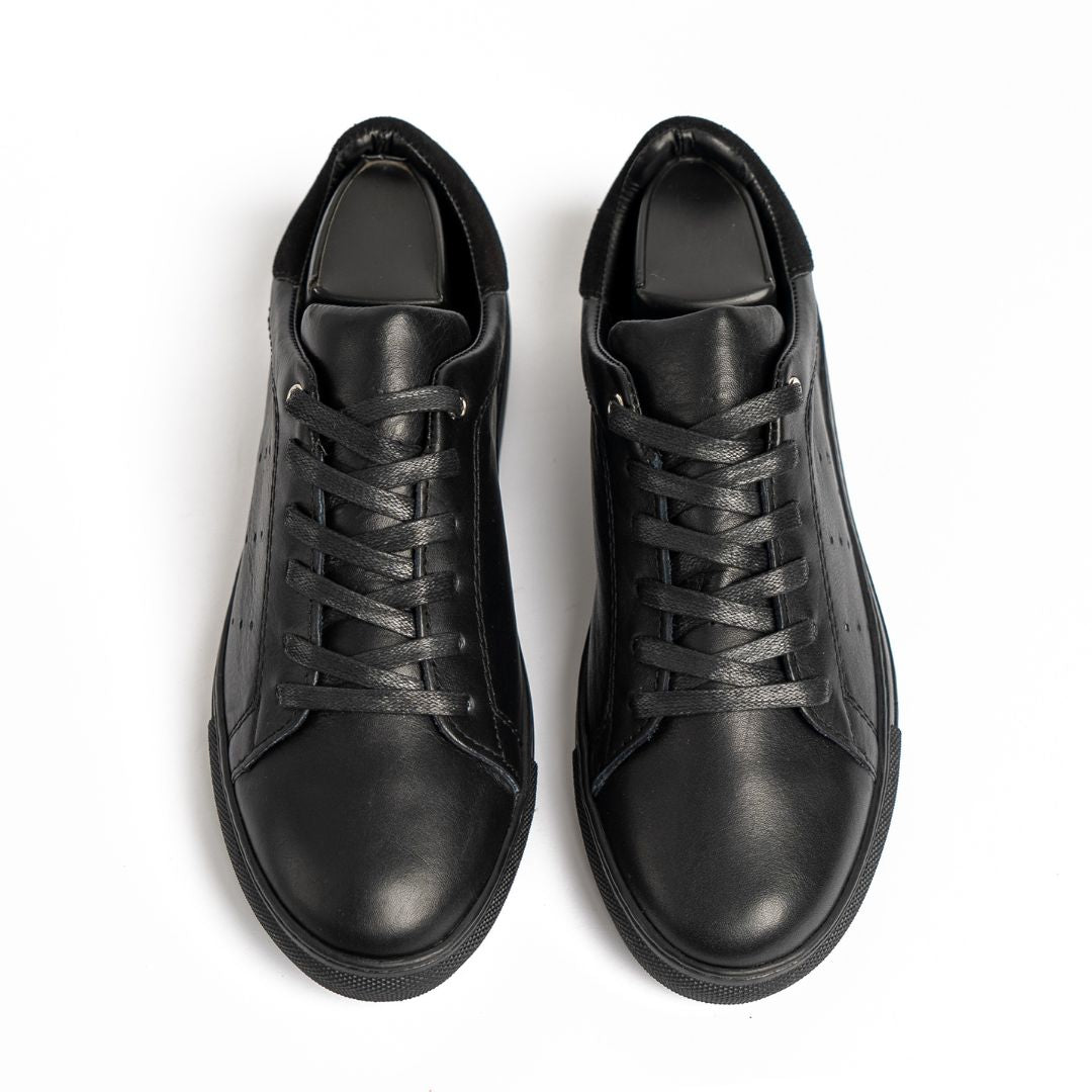 Basket Homme 006 - Cuir Noir