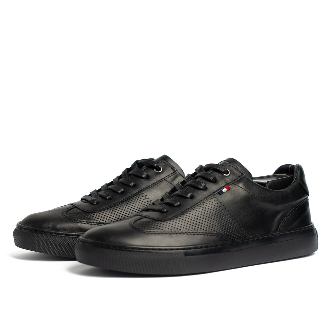 Basket Homme 007 - Cuir Noir