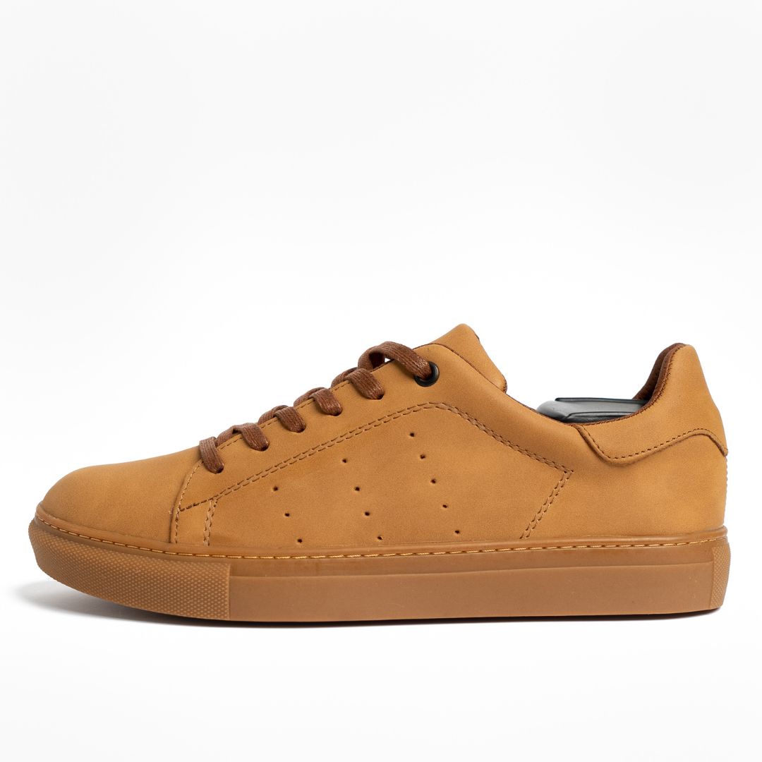 Basket Homme 006 - Nubuck Tabac - ST