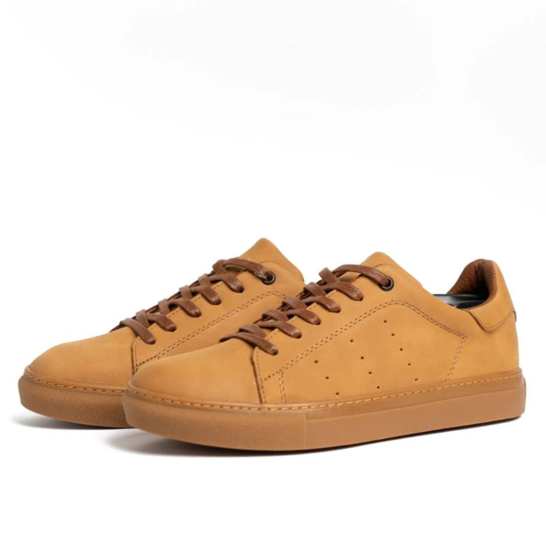 Basket Homme 006 - Nubuck Tabac - ST