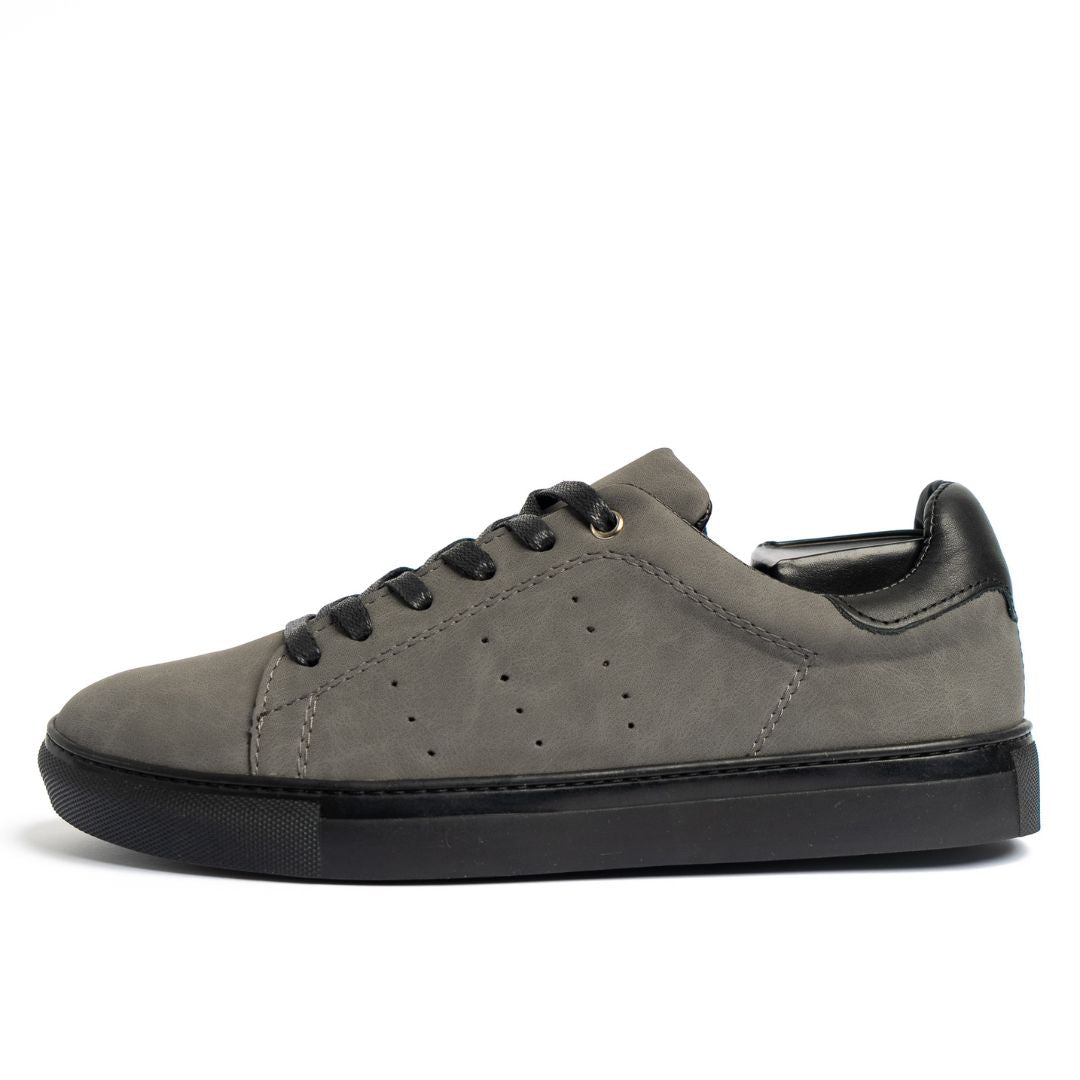 Basket Homme 006 - Nubuck Gris - SN
