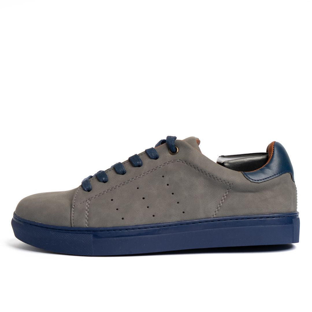 Basket Homme 006 - Nubuck Gris - SB