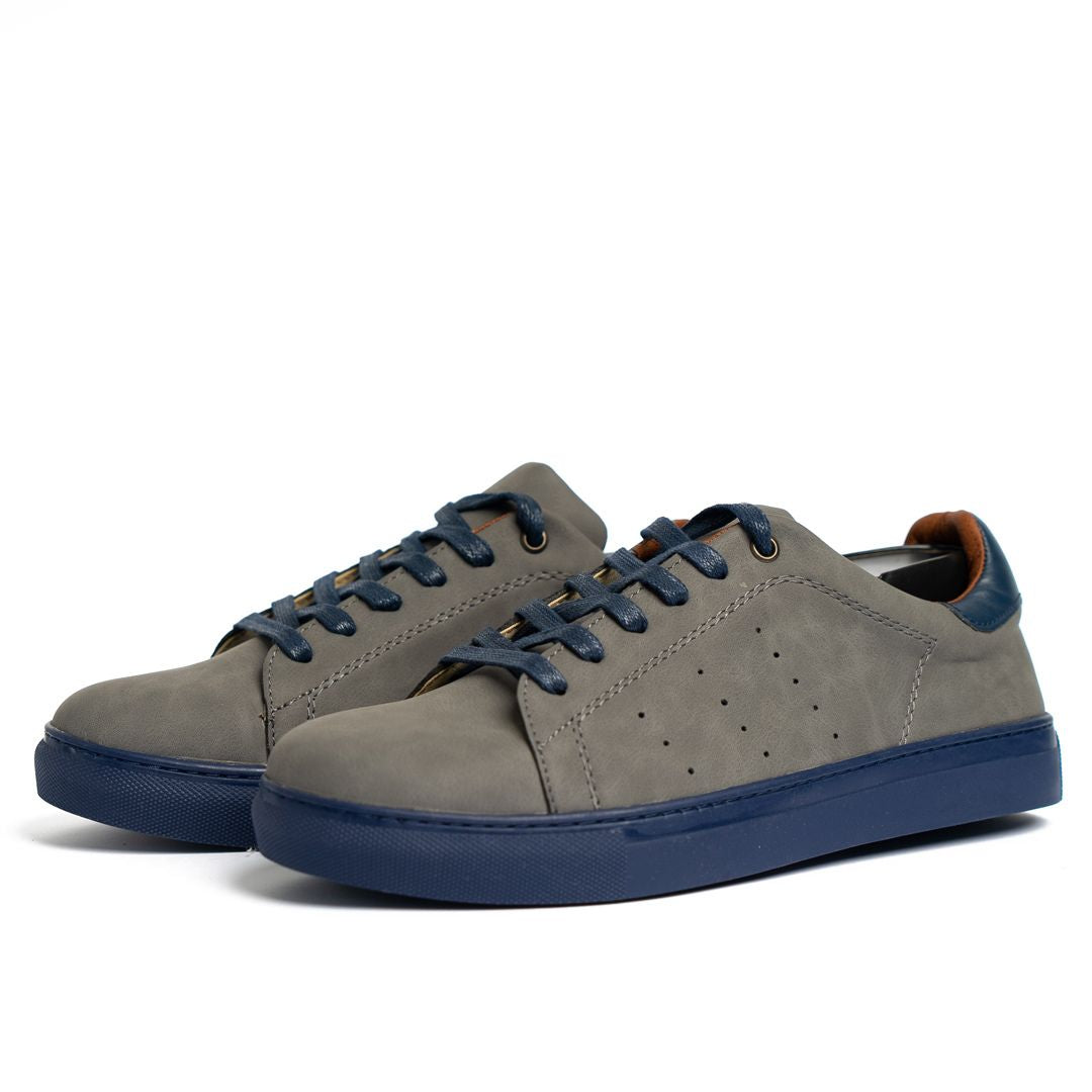 Basket Homme 006 - Nubuck Gris - SB
