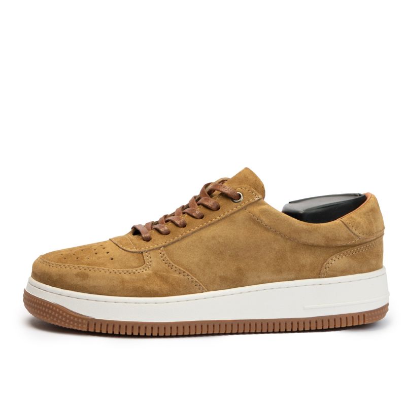 Basket Homme 005 - Nubuck Tabac Claire