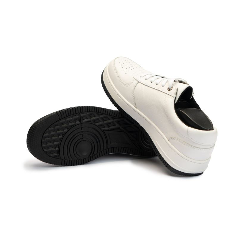 Basket Homme 005 - Cuir Blanc