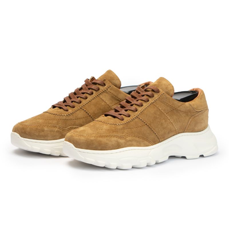 Basket Homme 010 - Daim Tabac