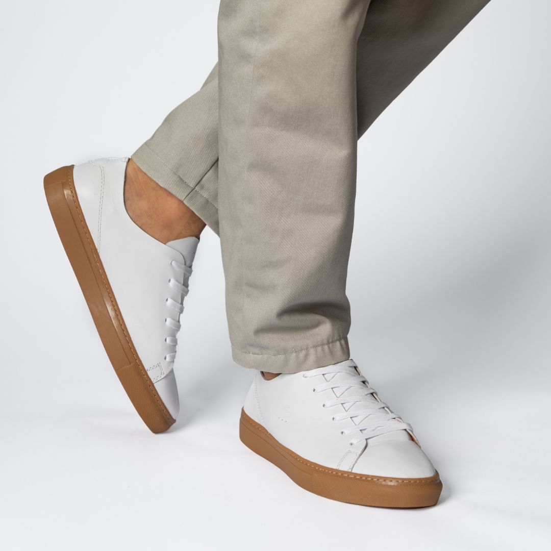 L@coste simple - Cuir Blanc - ST