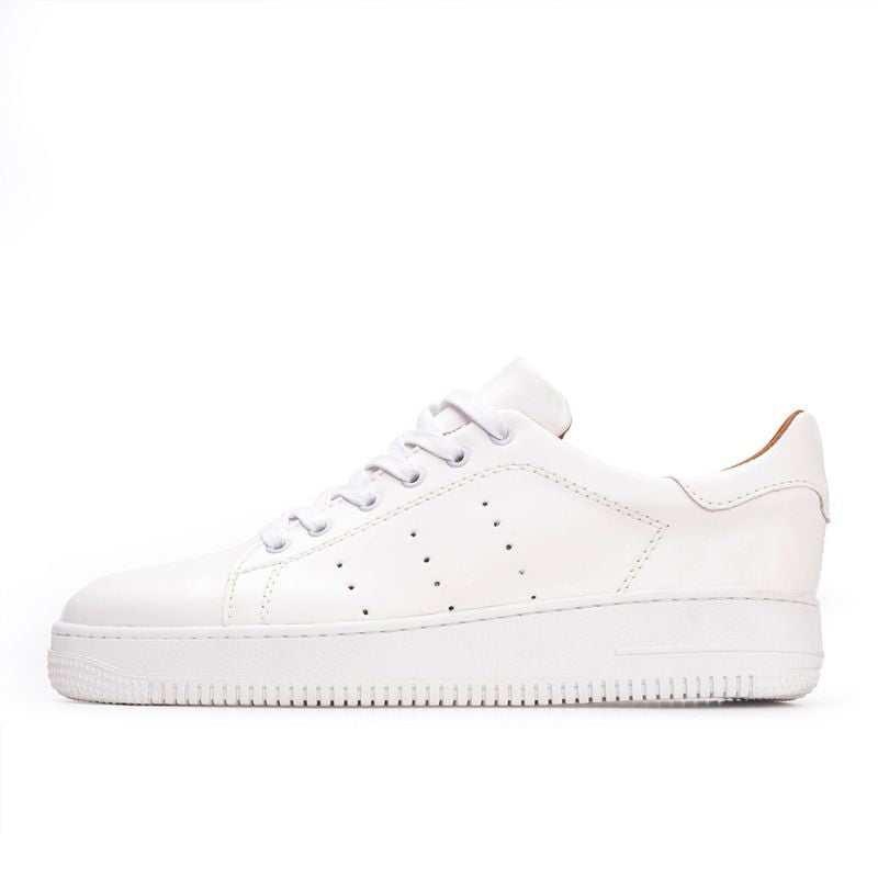 Basket Homme 030 - Cuir Blanc